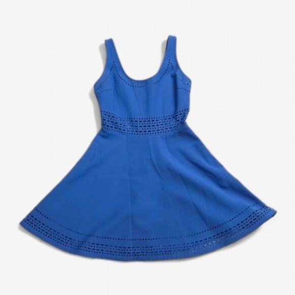 Elizabeth and James Dress Blue Fit and Flare Women’s 2 Chic Minimalism - Picture 1 of 11